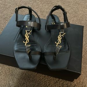 Saint Laurent size 38.5 sandals